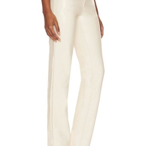 GOOD AMERICAN GOOD ICON BETTER THAN LEATHER PANTS/JEANS 14 NWT - Picture 2 of 7